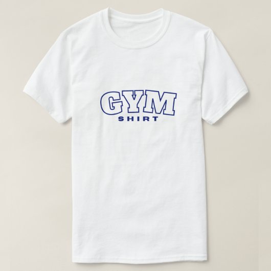 gymnastiek shirt (Design voorkant)