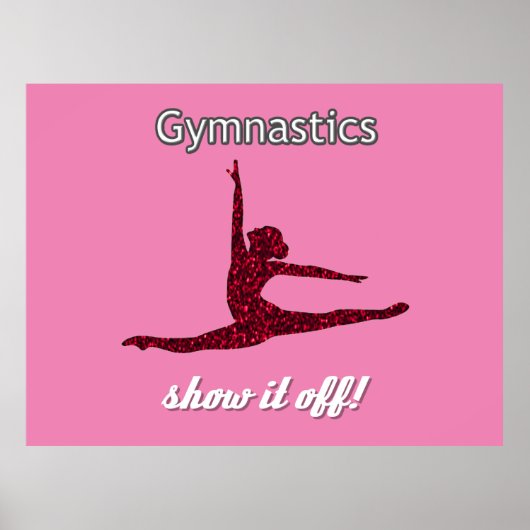 Gymnastiek - Show het af! Poster (Voorkant)