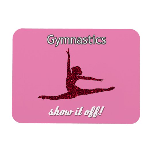 Gymnastiek Show van Gym Chant Magneet (Horizontaal)