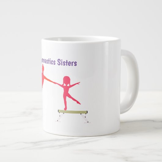 Gymnastiek Sisters Specialty Mok (Voorkant rechts)