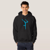 Gymnastiek - Sky Blue Hoodie (Voorkant volledig)