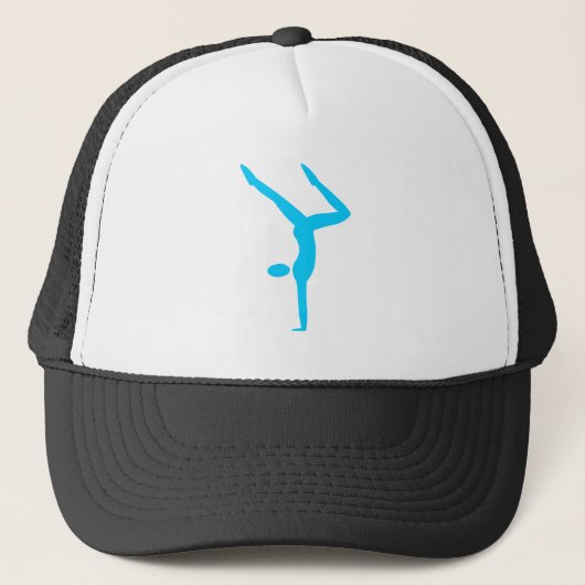 Gymnastiek - Sky Blue Trucker Pet (Voorkant)