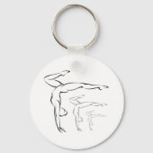 Gymnastiek Sleutelhanger (Voorkant)