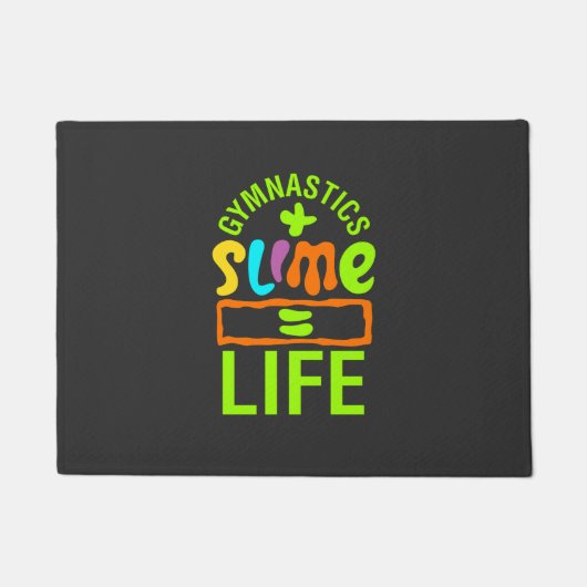 Gymnastiek & slijm deurmat (Voorkant)