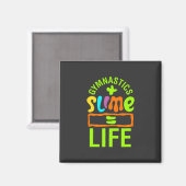 Gymnastiek & slijm magneet (Voorkant / Achterkant)