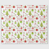 Gymnastiek Soort kerstfeestdag Cadeaupapier (Vlak)