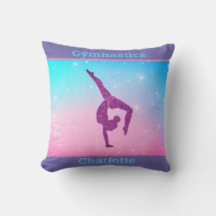 Gymnastiek Sparkle Pastel Girly Sierkussen