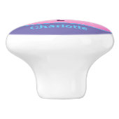 Gymnastiek Sparkle Pastel Keramische Pull Knop (Zijkant)