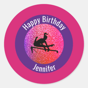 Gymnastiek Sparkle Uneven Bars Stickers