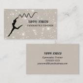 Gymnastiek Sparkle Visitekaartje (Voorkant / Achterkant)