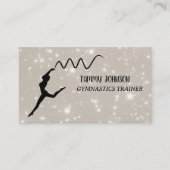 Gymnastiek Sparkle Visitekaartje (Voorkant)
