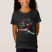 Gymnastiek Splatter T-shirt (Voorkant)