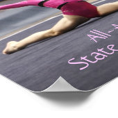 Gymnastiek Splits Poster (Hoek)