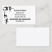 Gymnastiek Sport Fitness Rythmic Visitekaartje (Voorkant / Achterkant)