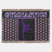 Gymnastiek Star Throw Blanket Deken (Voorkant)