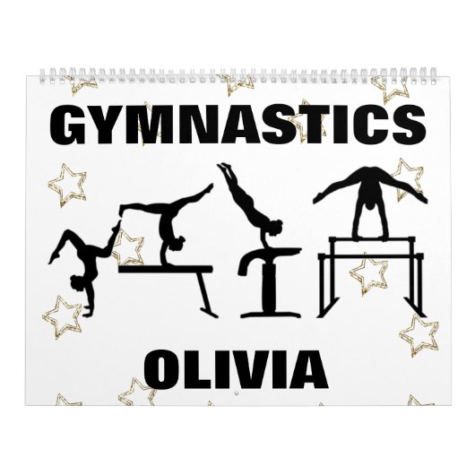 Gymnastiek sterren kalender (Hoes)