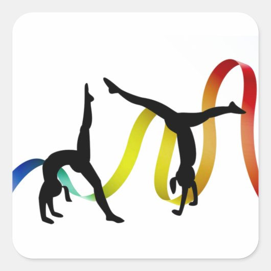 Gymnastiek Stickers (Voorkant)