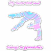 Gymnastiek Stickers (Voorkant)