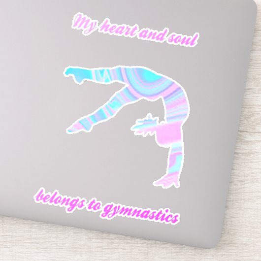 Gymnastiek Stickers (Detail)