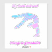 Gymnastiek Stickers (Vel)