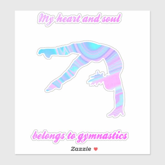Gymnastiek Stickers (Vel)