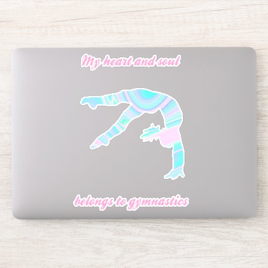 Gymnastiek Stickers (Computer)