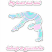 Gymnastiek Stickers (Voorkant)