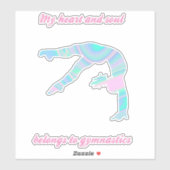 Gymnastiek Stickers (Vel)