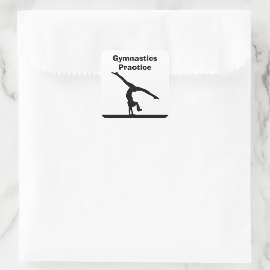 "Gymnastiek" Stickers (Tas)