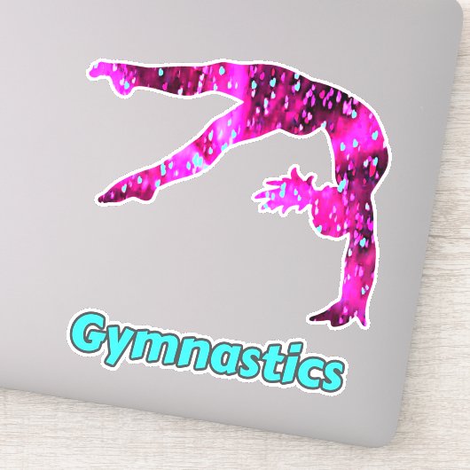 Gymnastiek Stickers voor meisjes (Detail)