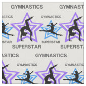 Gymnastiek Superstar Fabric Stof (Close Up)