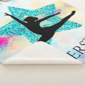 Gymnastiek Superstar Fleece Blanket Sherpa Deken (3/4)