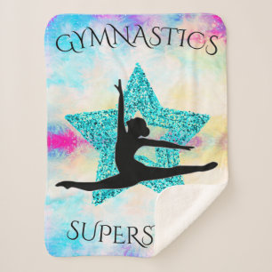 Gymnastiek Superstar Fleece Blanket Sherpa Deken