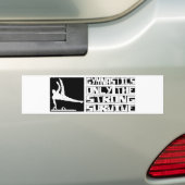 Gymnastiek Survive Bumpersticker (Op auto)