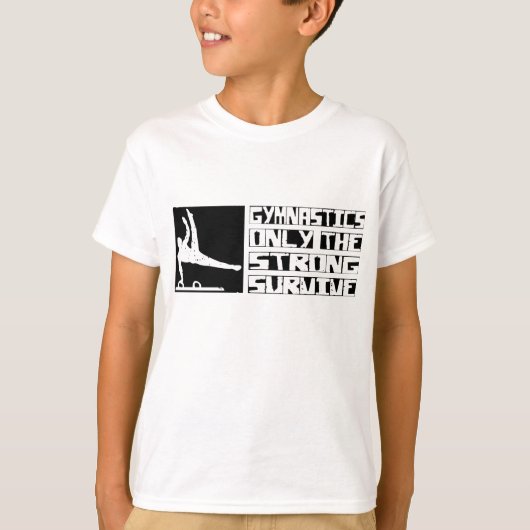 Gymnastiek Survive T-shirt (Voorkant)