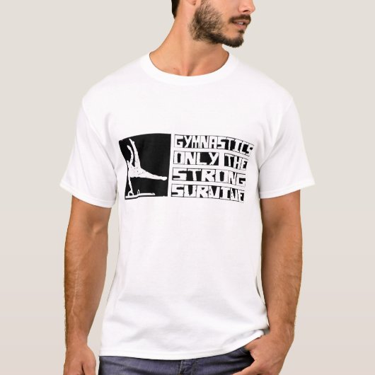 Gymnastiek Survive T-shirt (Voorkant)