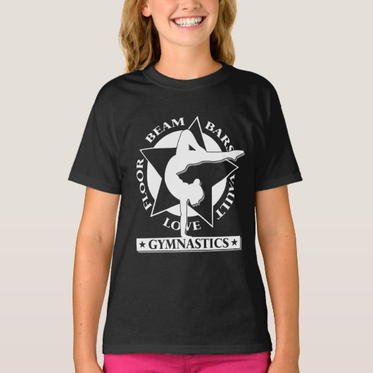 Gymnastiek T-shirt (Voorkant)