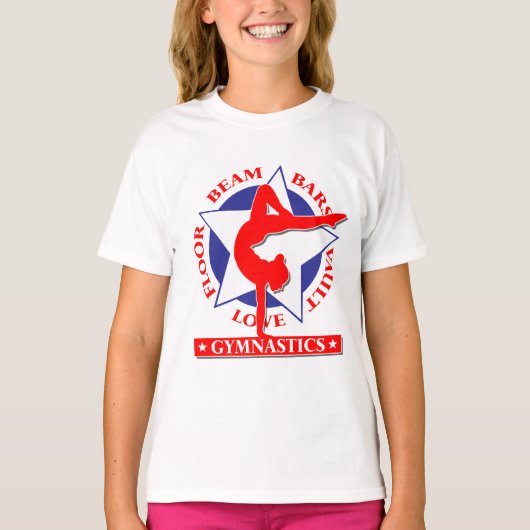 Gymnastiek T-shirt (Voorkant)