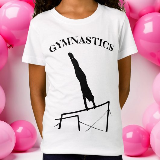 Gymnastiek T-Shirt Uneven Bars Giant w/ Name