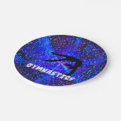 Gymnastiek Terug Handspring Papier Borden Papieren Bordje (Gekanteld)