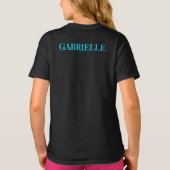 Gymnastiek Terug Handspring T-shirt w / Gymnast Na (Achterkant)
