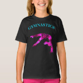Gymnastiek Terug Handspring T-shirt w / Gymnast Na (Voorkant)
