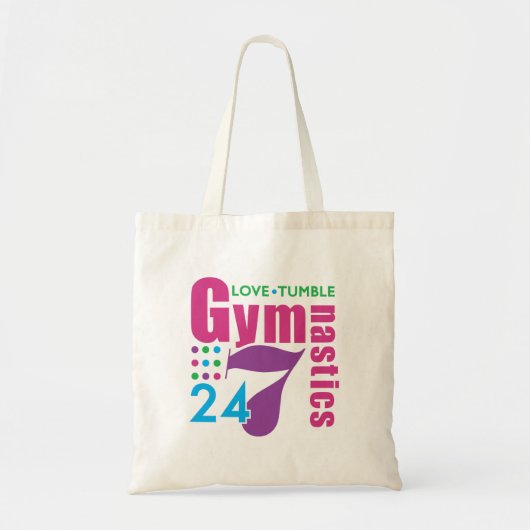 Gymnastiek Tote Bag (Voorkant)