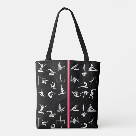 Gymnastiek Tote Bag (Achterkant)