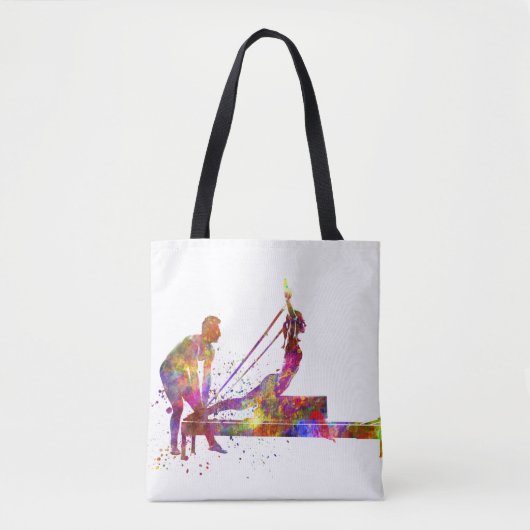 gymnastiek tote bag (Voorkant)