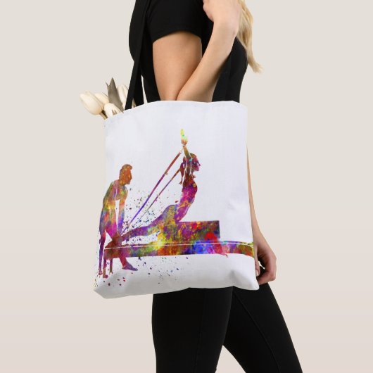 gymnastiek tote bag (Dichtbij)