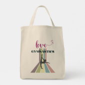 Gymnastiek Tote Bag (Achterkant)