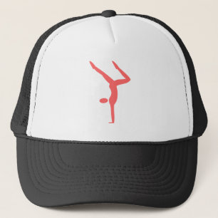 Gymnastiek - Tropisch roze Trucker Pet