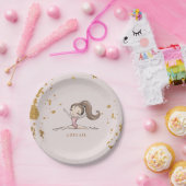 Gymnastiek Tumble & Twirl Verjaardagsfeest Papieren Bordje (Feest)