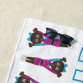 Gymnastiek Tumbling Acrobat Gymnast Gym Coach Acro Strandlaken (In situ)